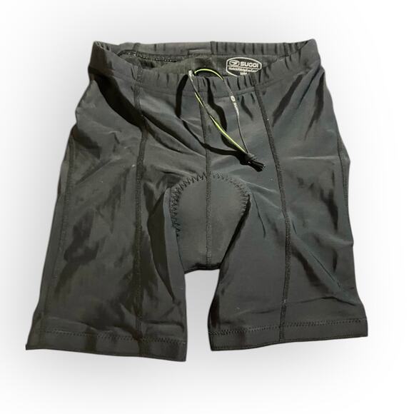 SUGOi Women's Black Performance Padded Bike Evolution Shorts 38282F SZ M NWT - Picture 1 of 7